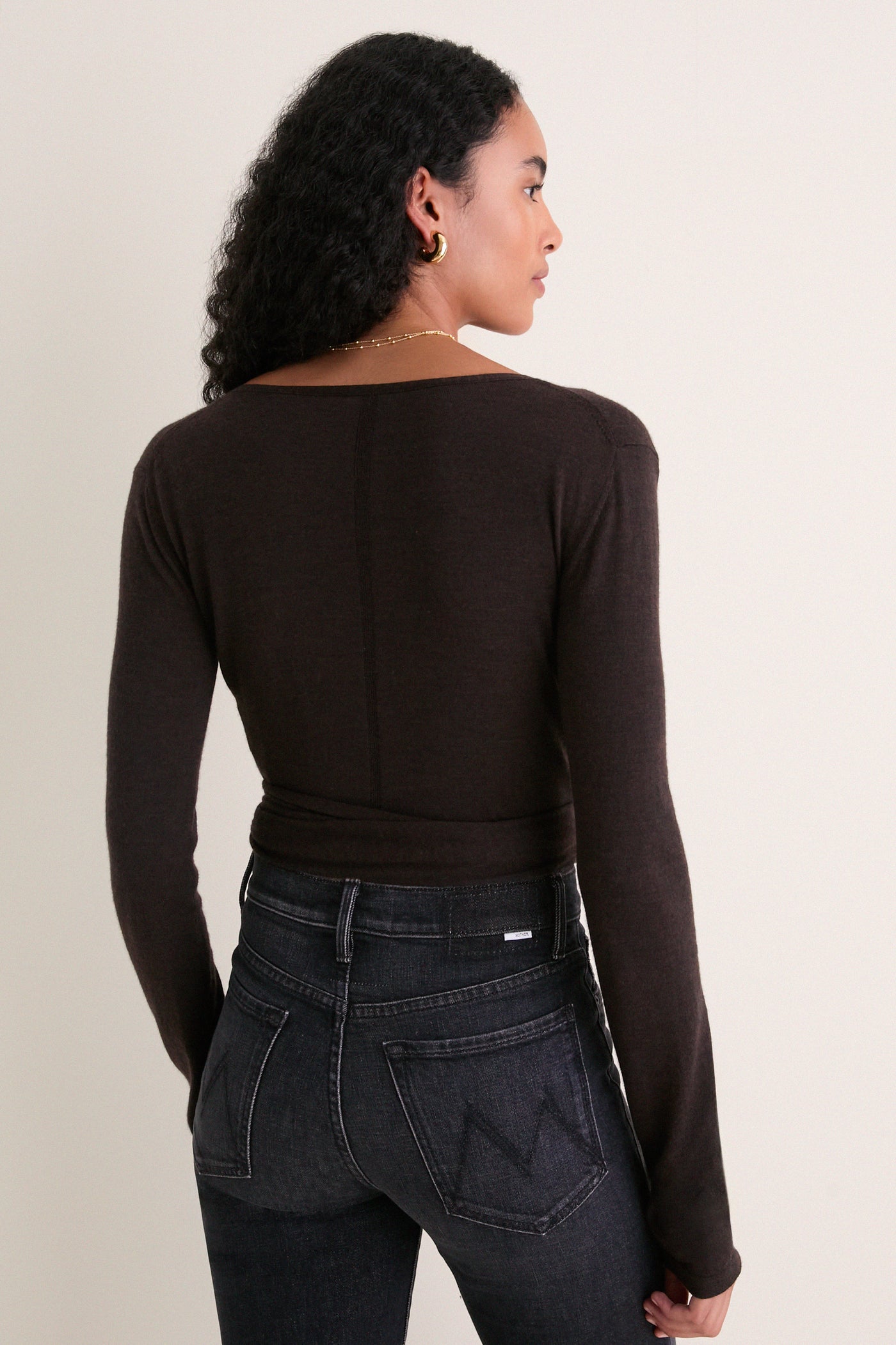Ganache Emma Wrap Sweater