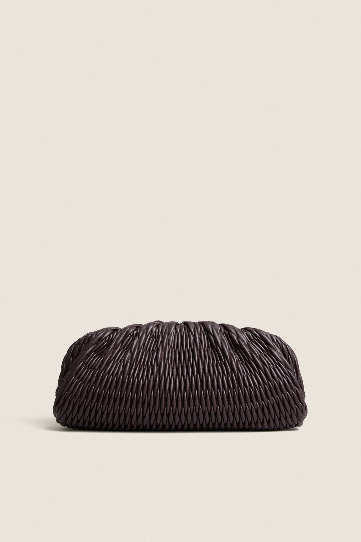 Ganache Woven Leather Faye Bag