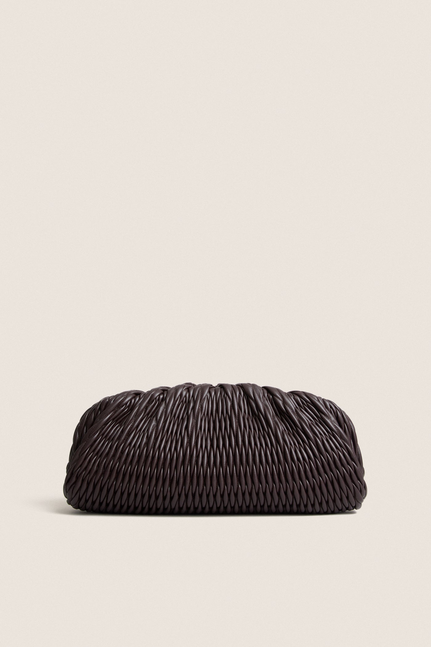 Ganache Woven Leather Faye Bag