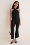 Black Cropped Sophie Pants