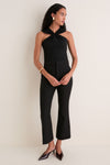 Black Cropped Sophie Pants