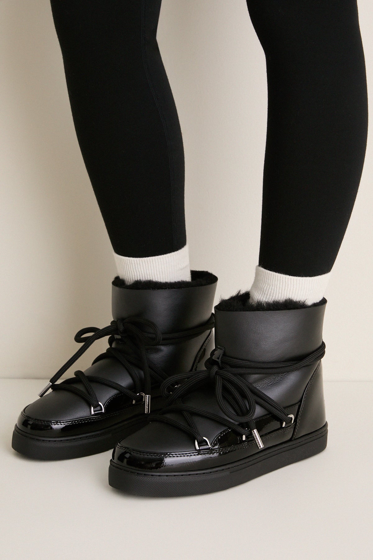 Black Gloss Boots