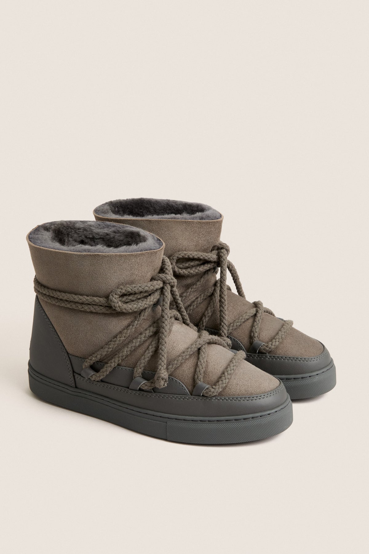 Dark Grey Classic Boots