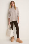Beige Cozy Ankle Boots