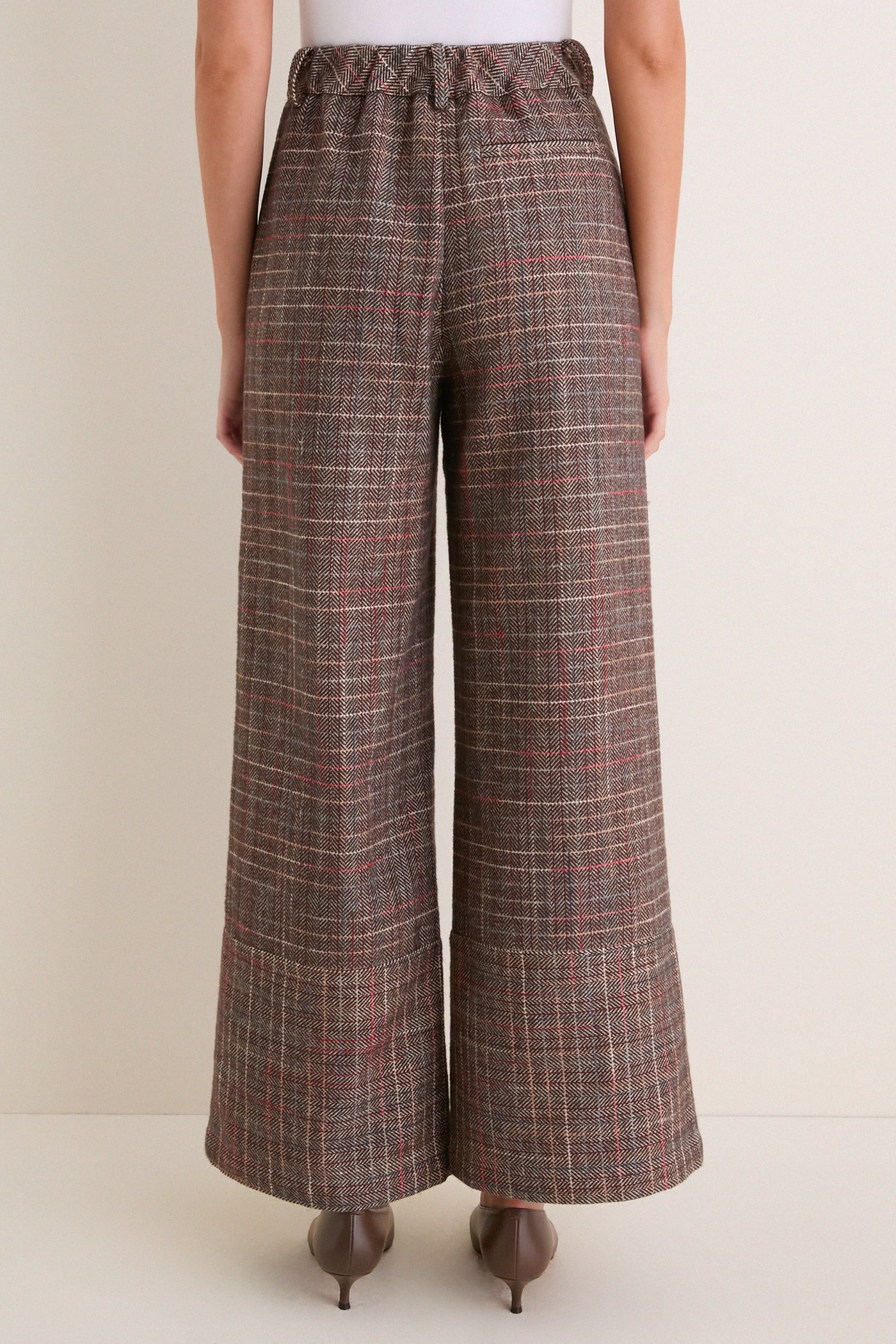 Rainbow Panel Hem Pants