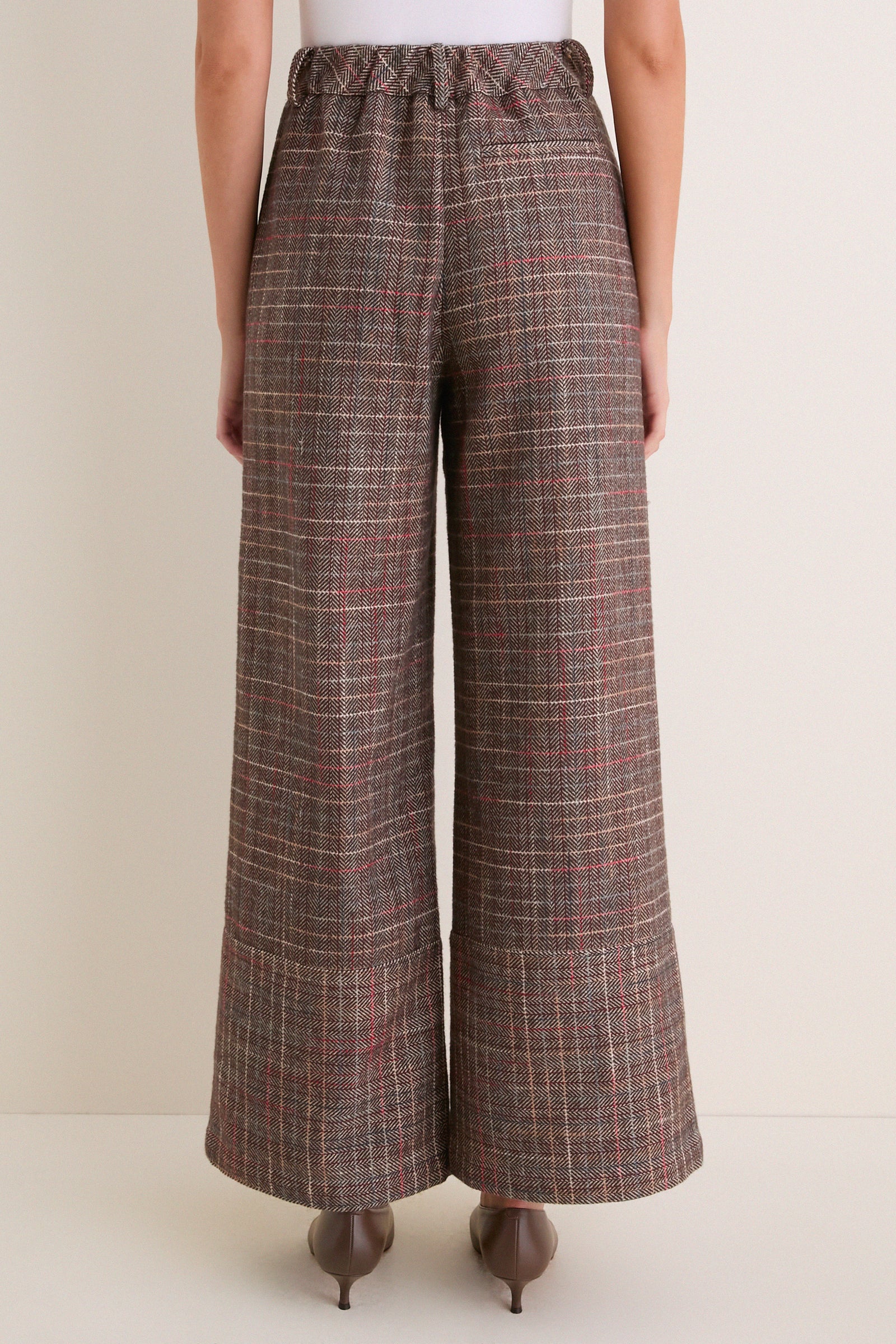 Rainbow Panel Hem Pants