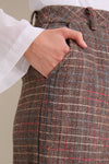 Rainbow Panel Hem Pants
