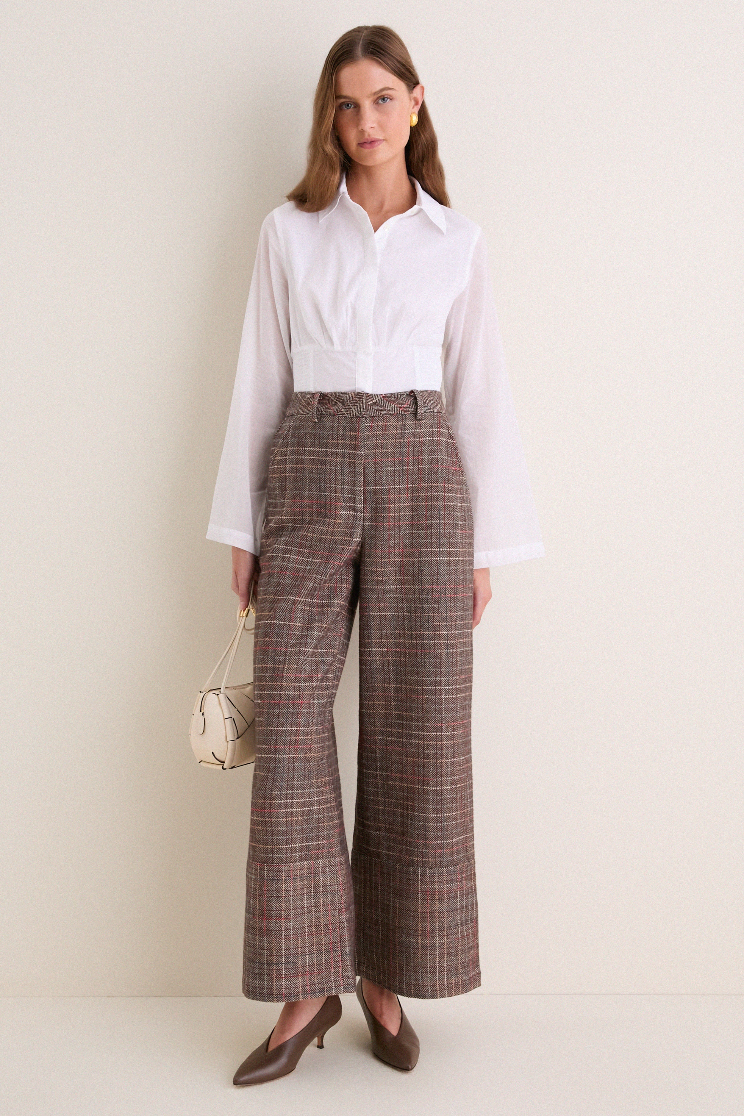 Rainbow Panel Hem Pants