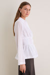 White Boogie Woogie Bugle Boy Top