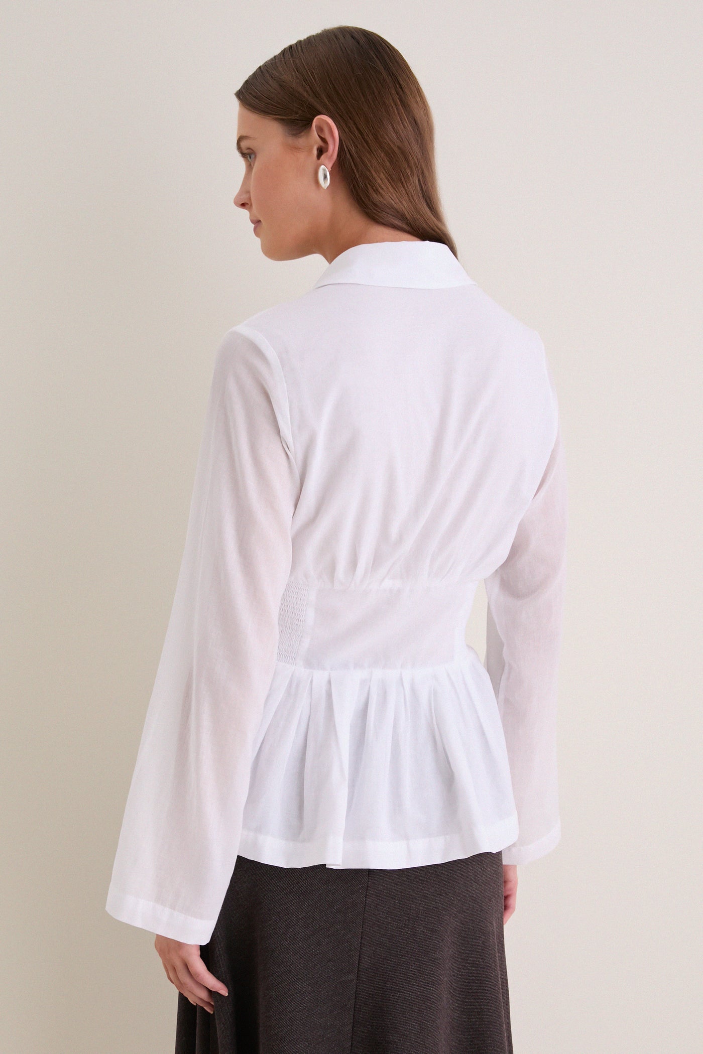 White Boogie Woogie Bugle Boy Top