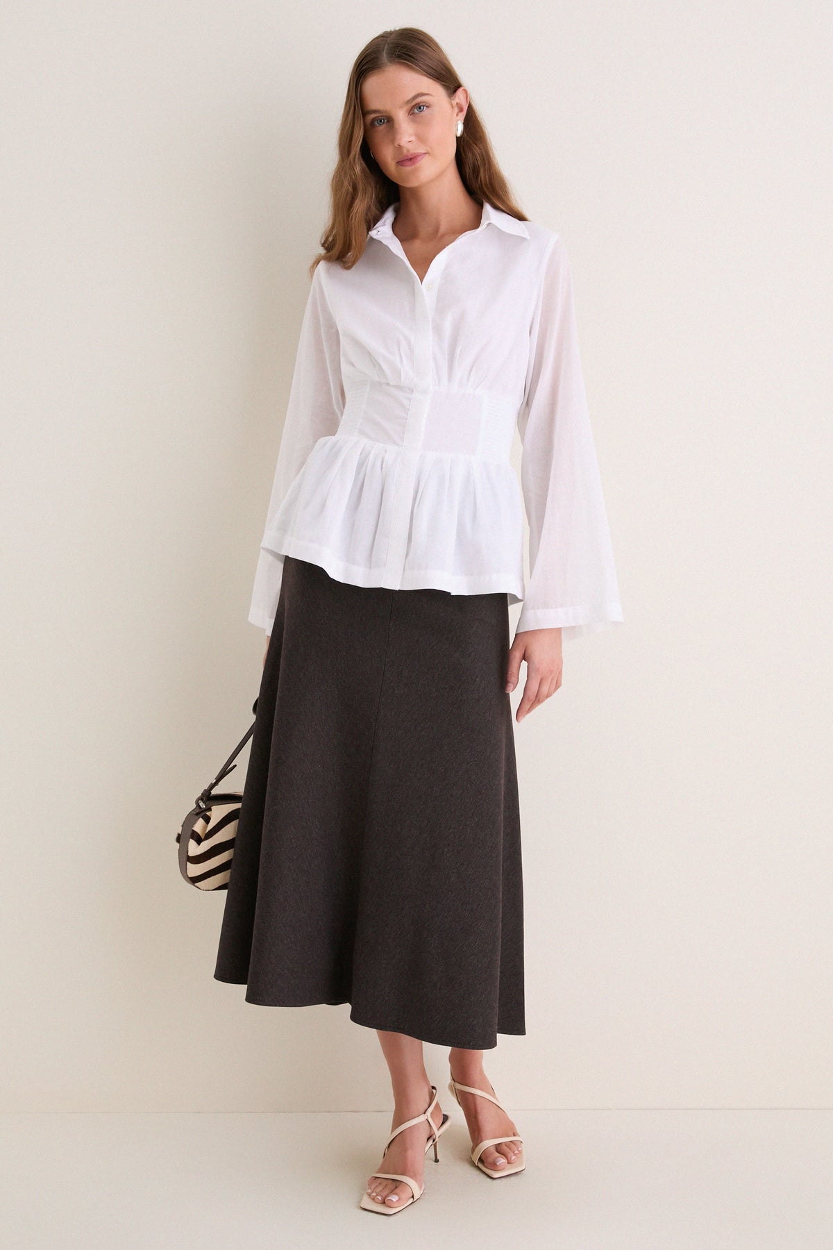 White Boogie Woogie Bugle Boy Top