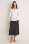 White Boogie Woogie Bugle Boy Top