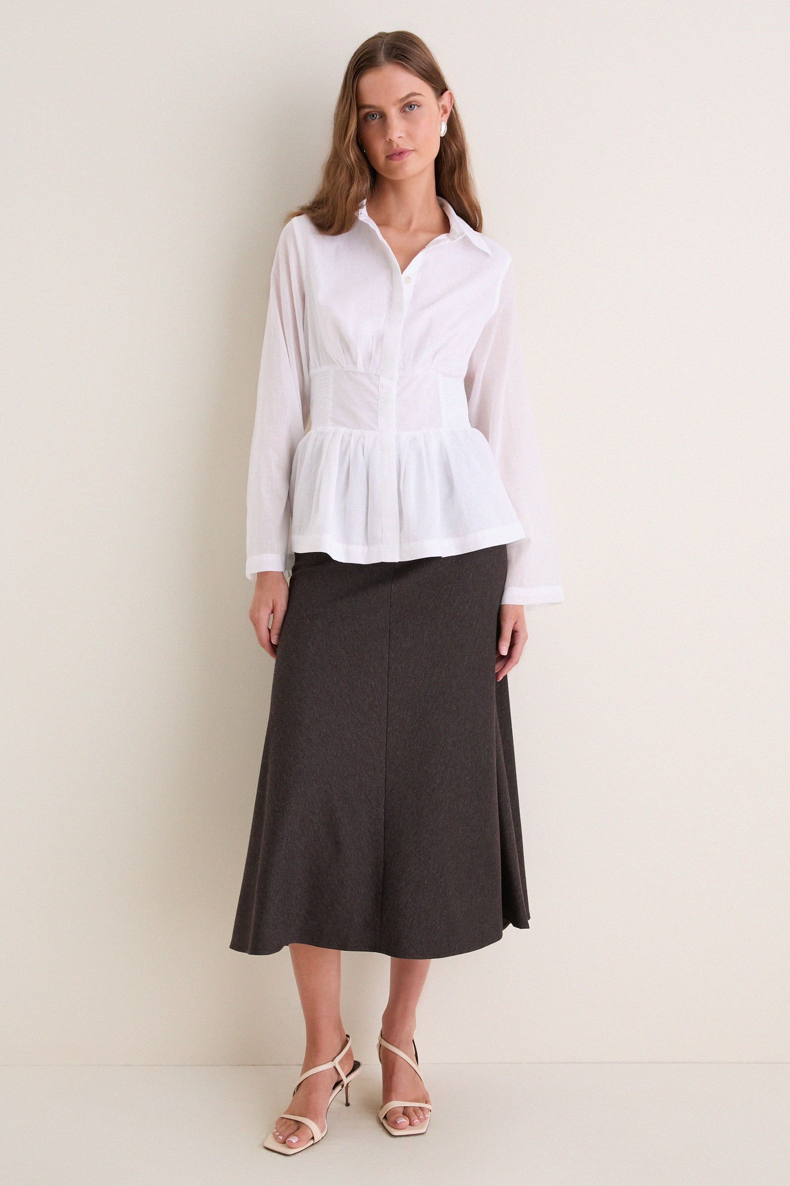 White Boogie Woogie Bugle Boy Top