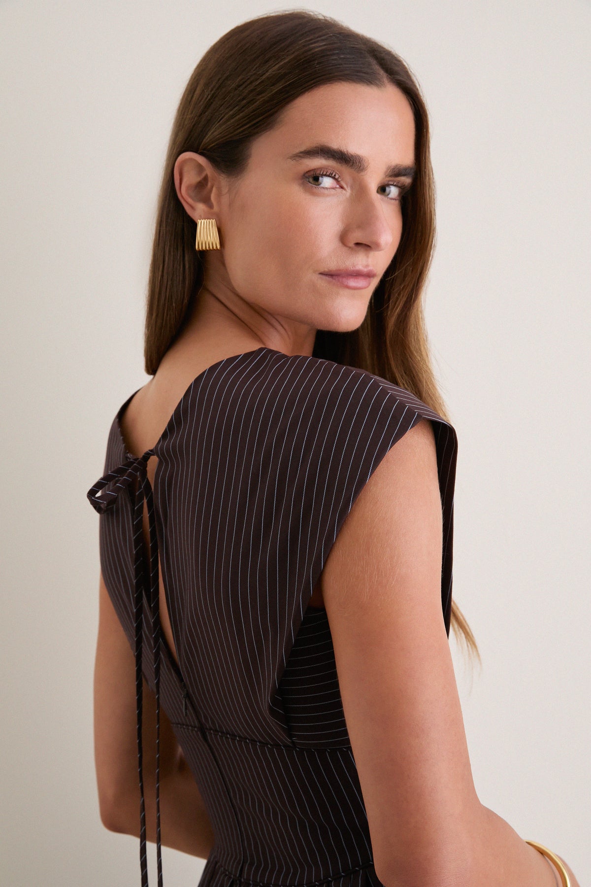 Espresso In Full Bloom Midi Dress