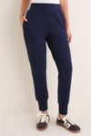 Navy The Slim Cuff Pant 27.5