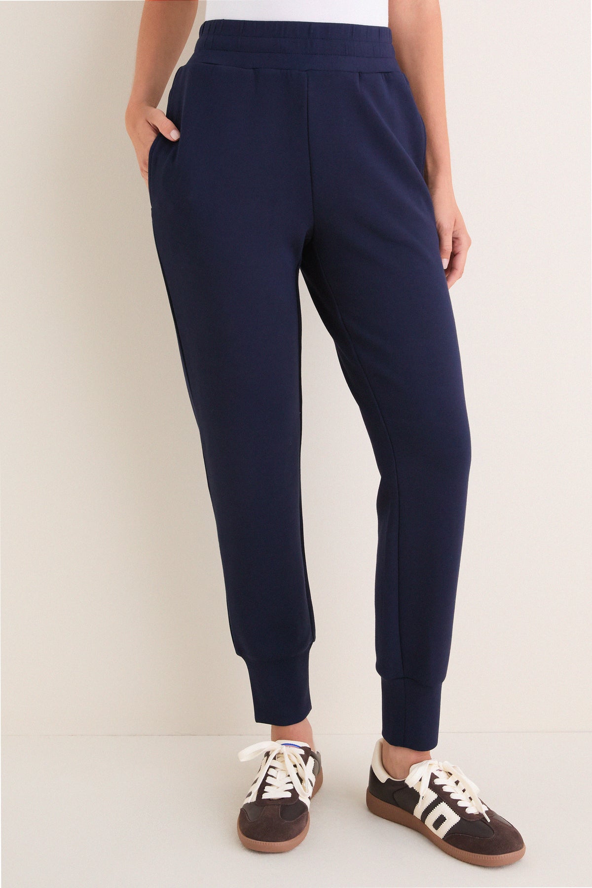 Navy The Slim Cuff Pant 27.5