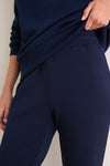 Navy The Slim Cuff Pant 27.5