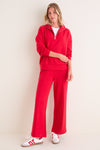 Red Marl The Wide Leg Pant 28