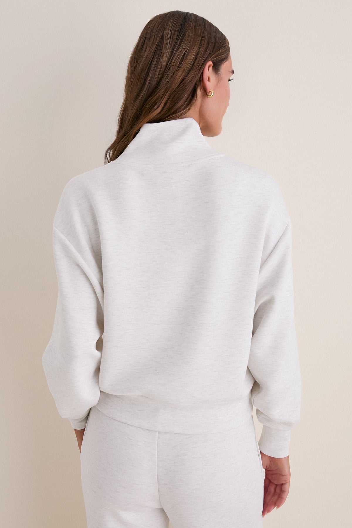 Ivory Marl Davidson Sweat