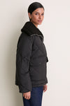 Black Holbrook Down Puffer Coat