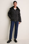 Black Holbrook Down Puffer Coat