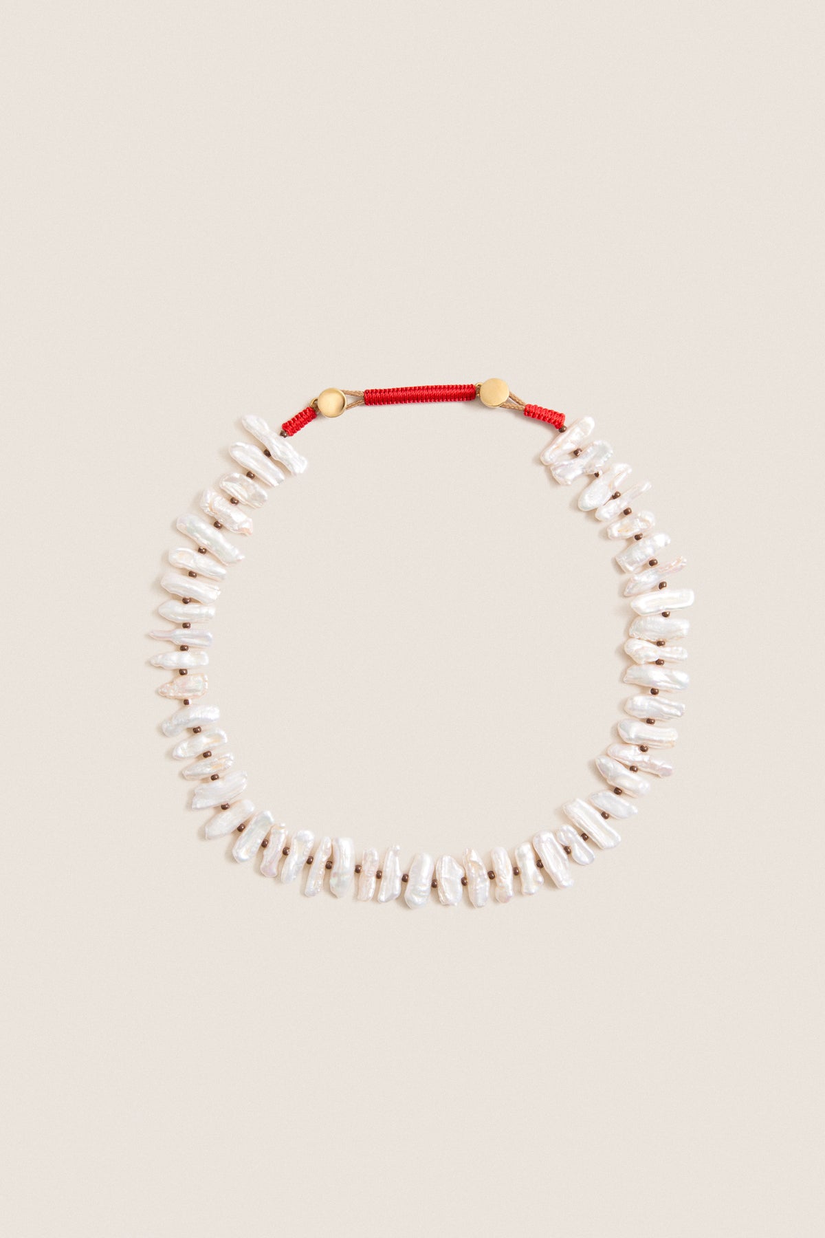 Ivory Pearl Branch Necklace