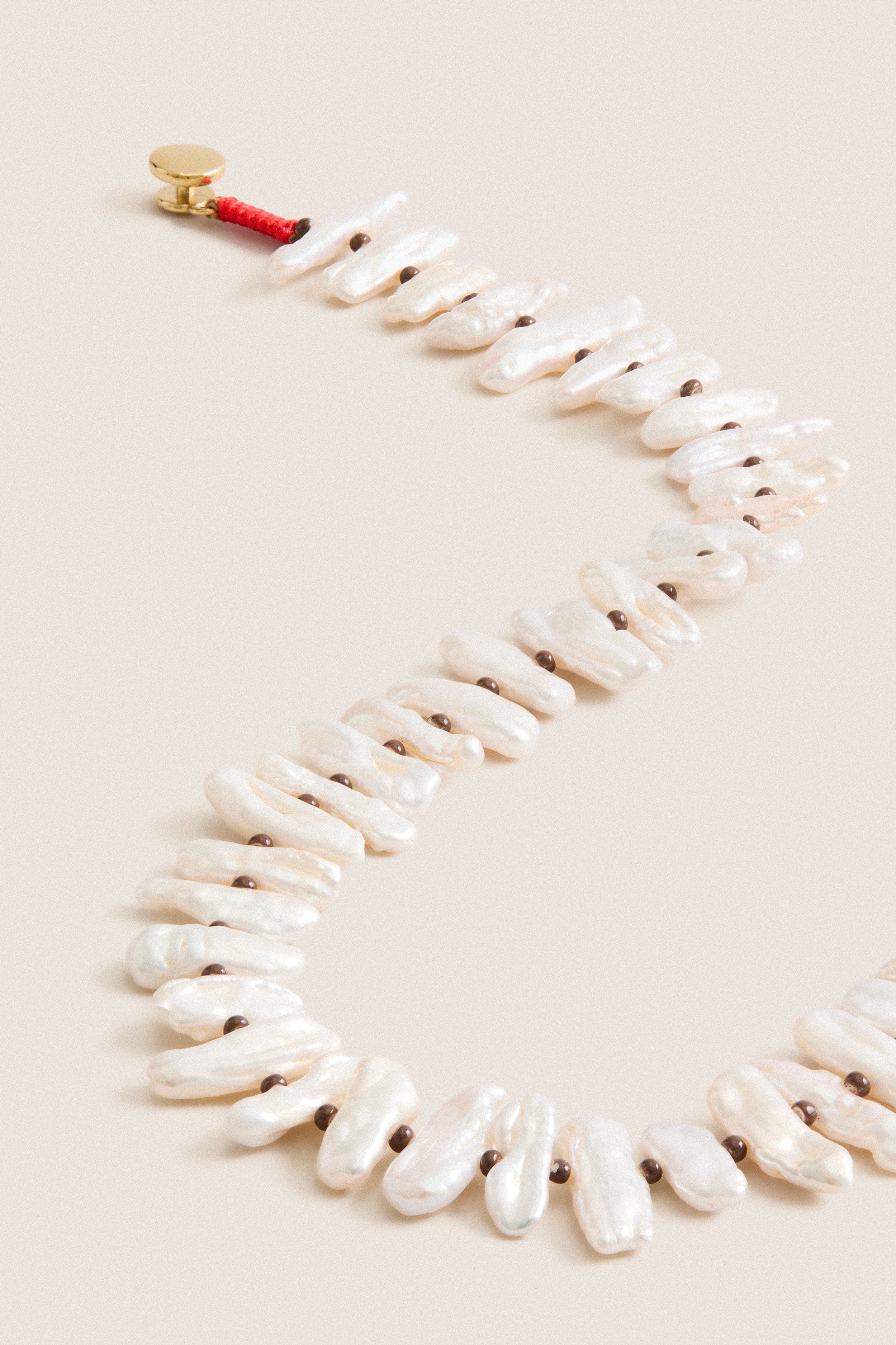Ivory Pearl Branch Necklace