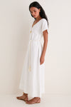 White Linen Ric Rac Myles Dress