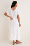 White Linen Ric Rac Myles Dress