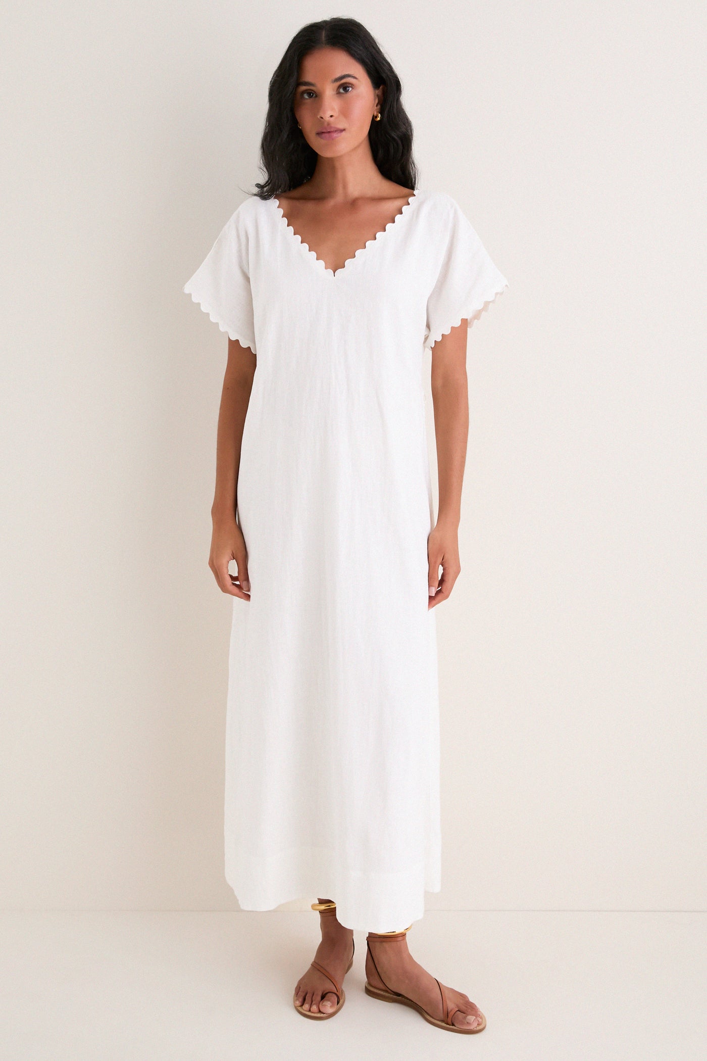 White Linen Ric Rac Myles Dress | Tuckernuck White Linen Ric Rac Myles Dress | Tuckernuck