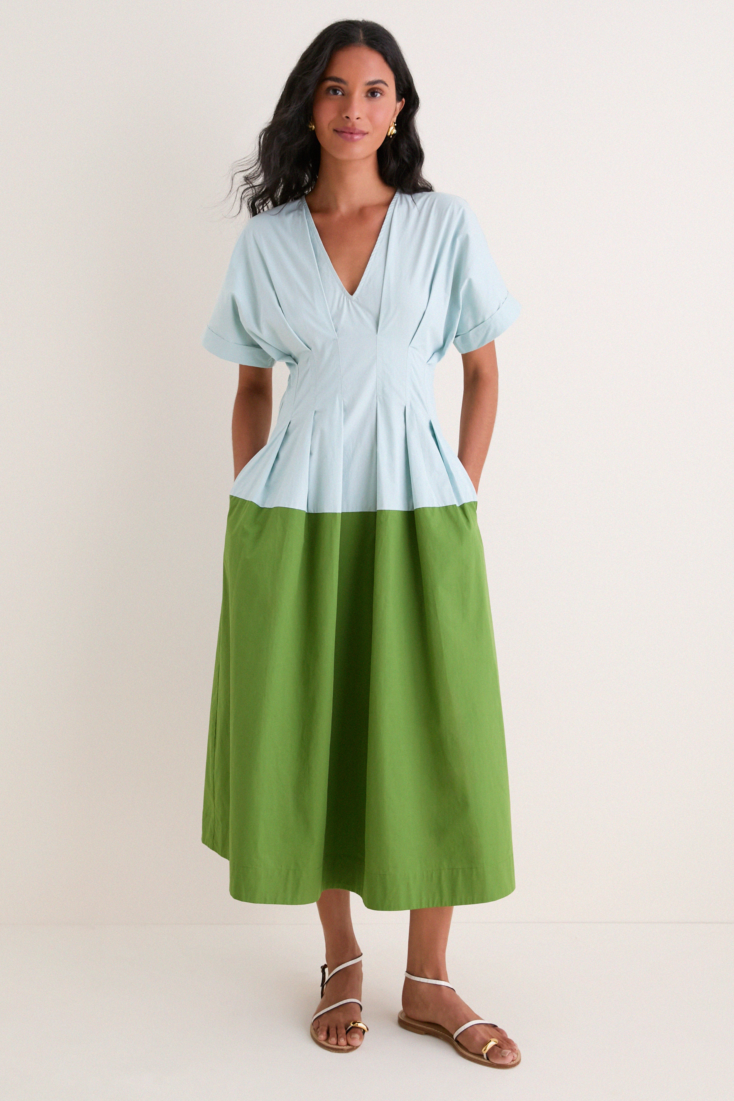 Colorblock Darren Dress