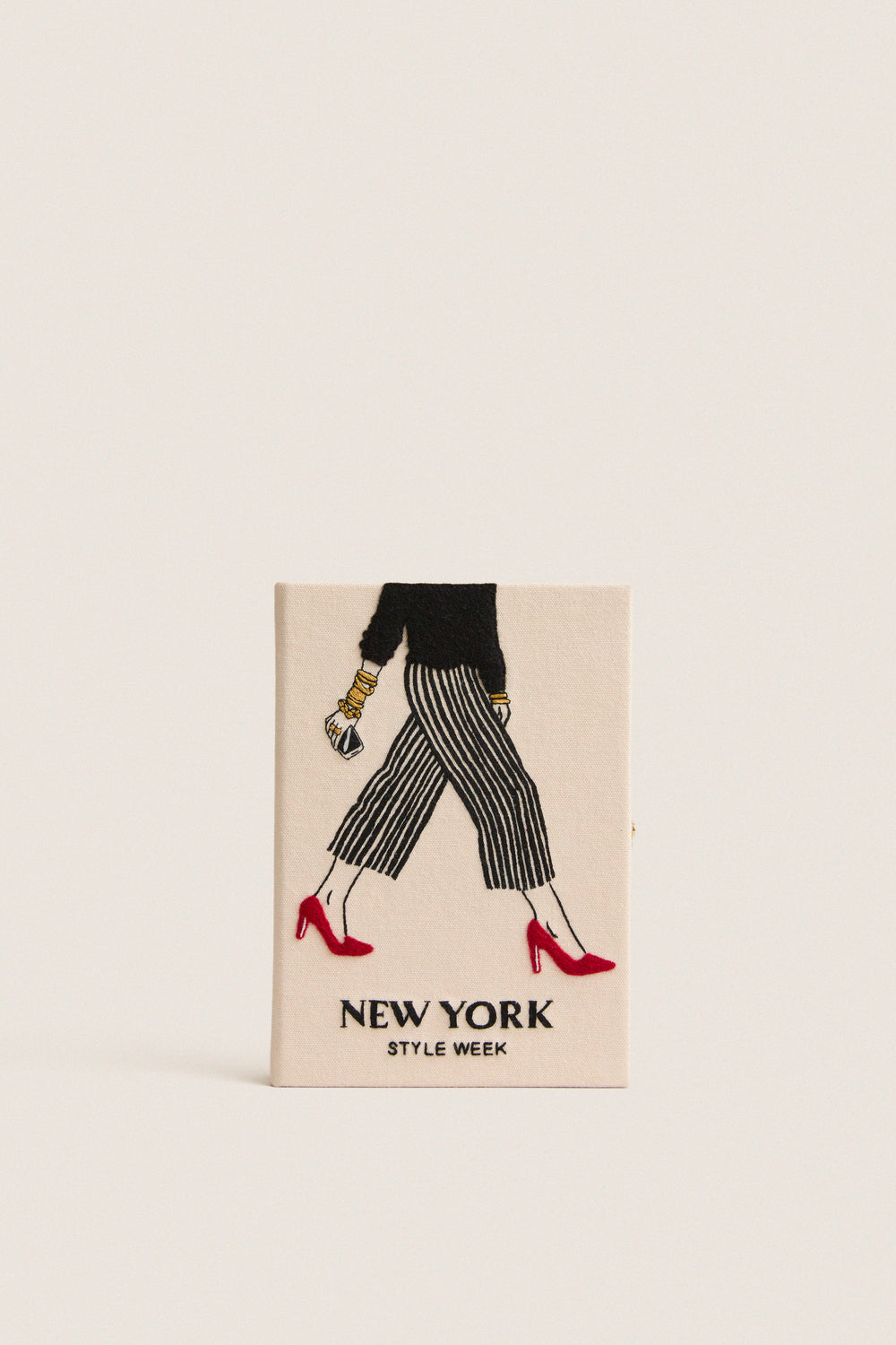 New York Style Week Book Clutch