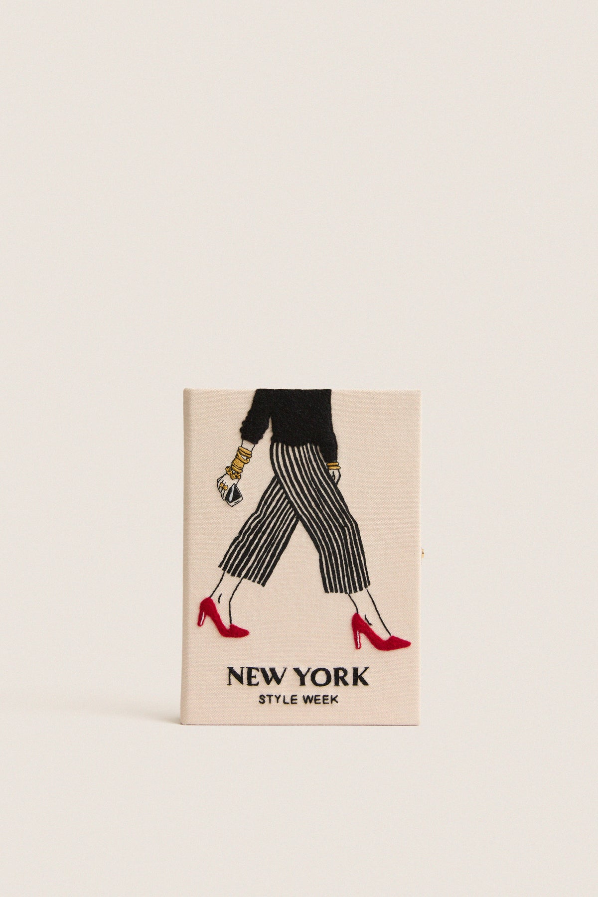 New York Style Week Book Clutch
