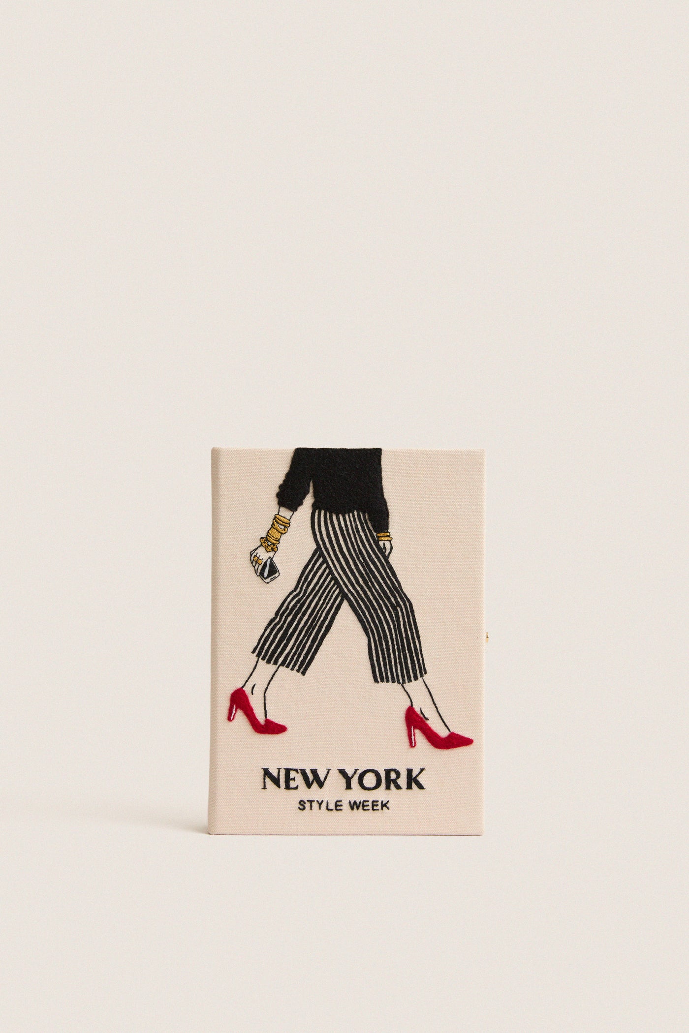New York Style Week Book Clutch