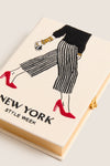 New York Style Week Book Clutch