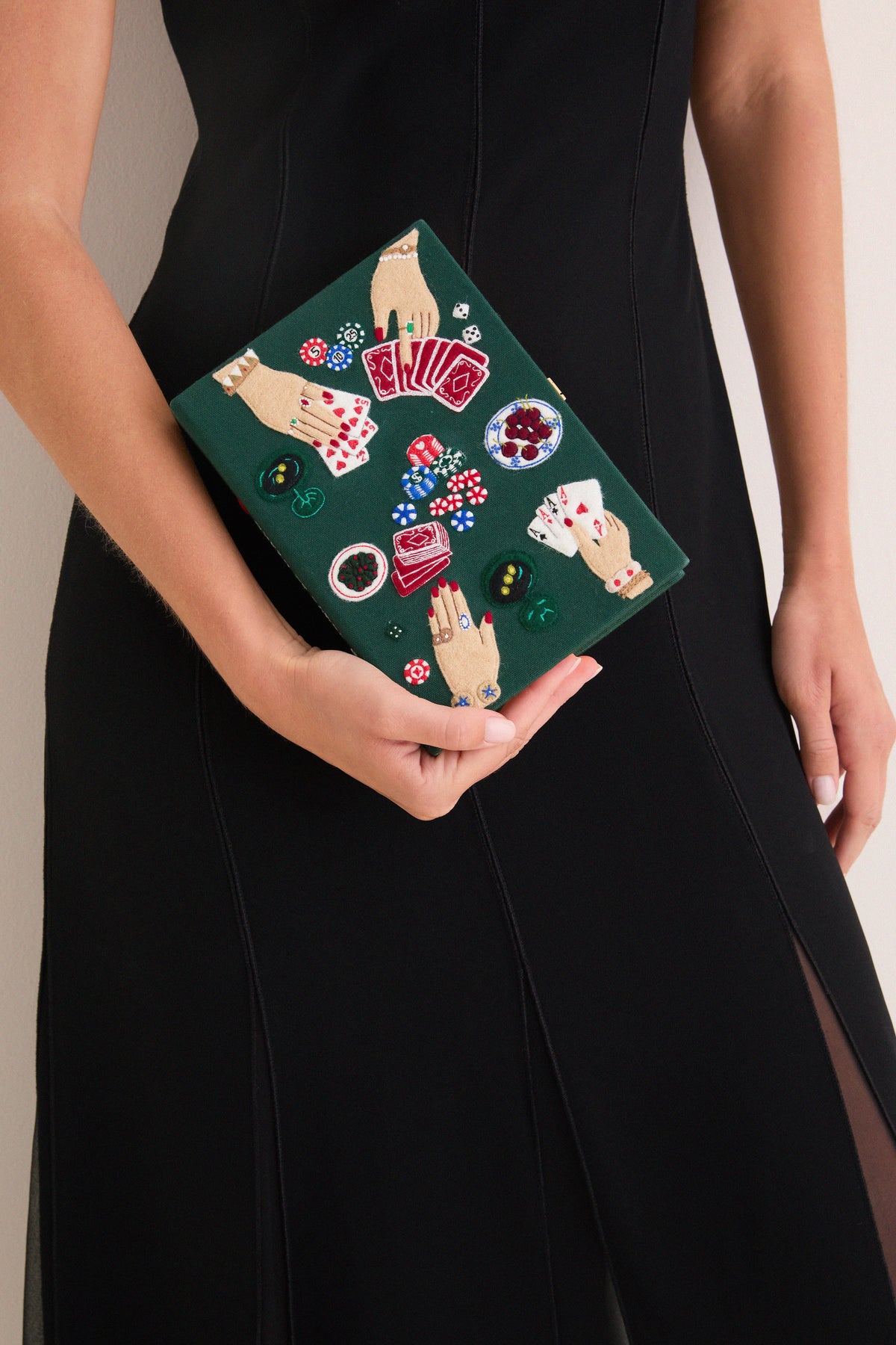 Queen of Cards Book Clutch
