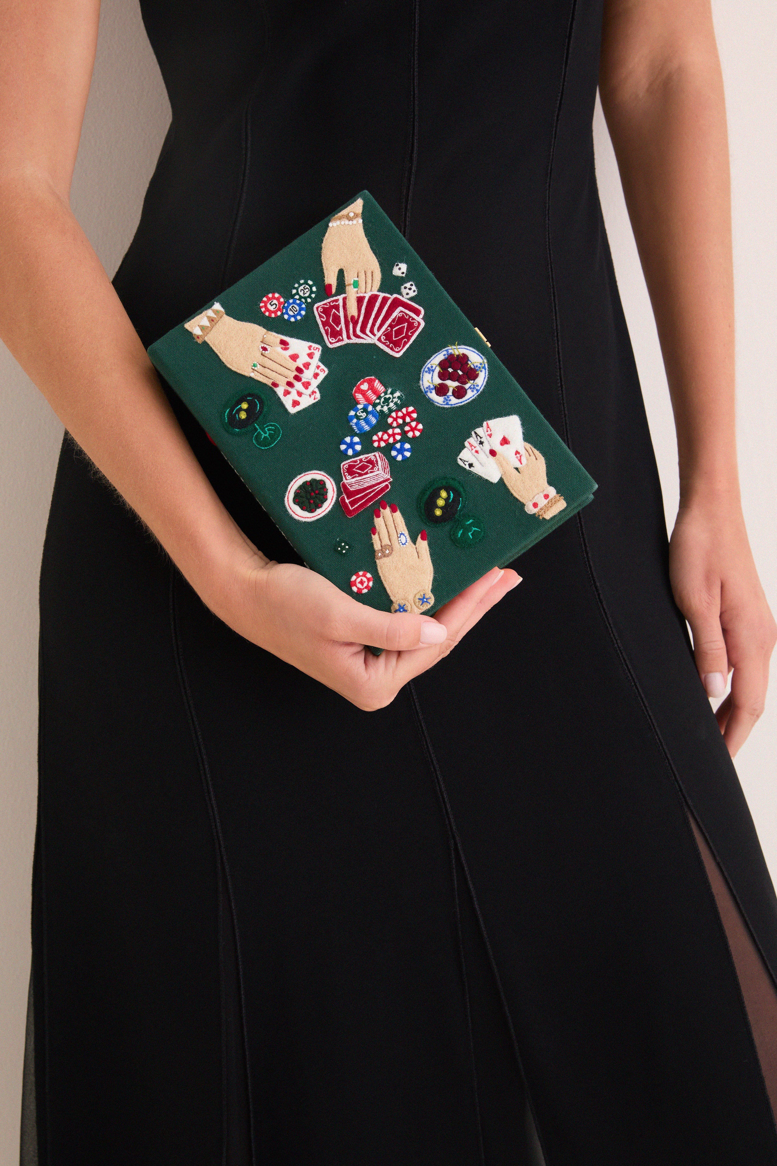Queen of Cards Book Clutch