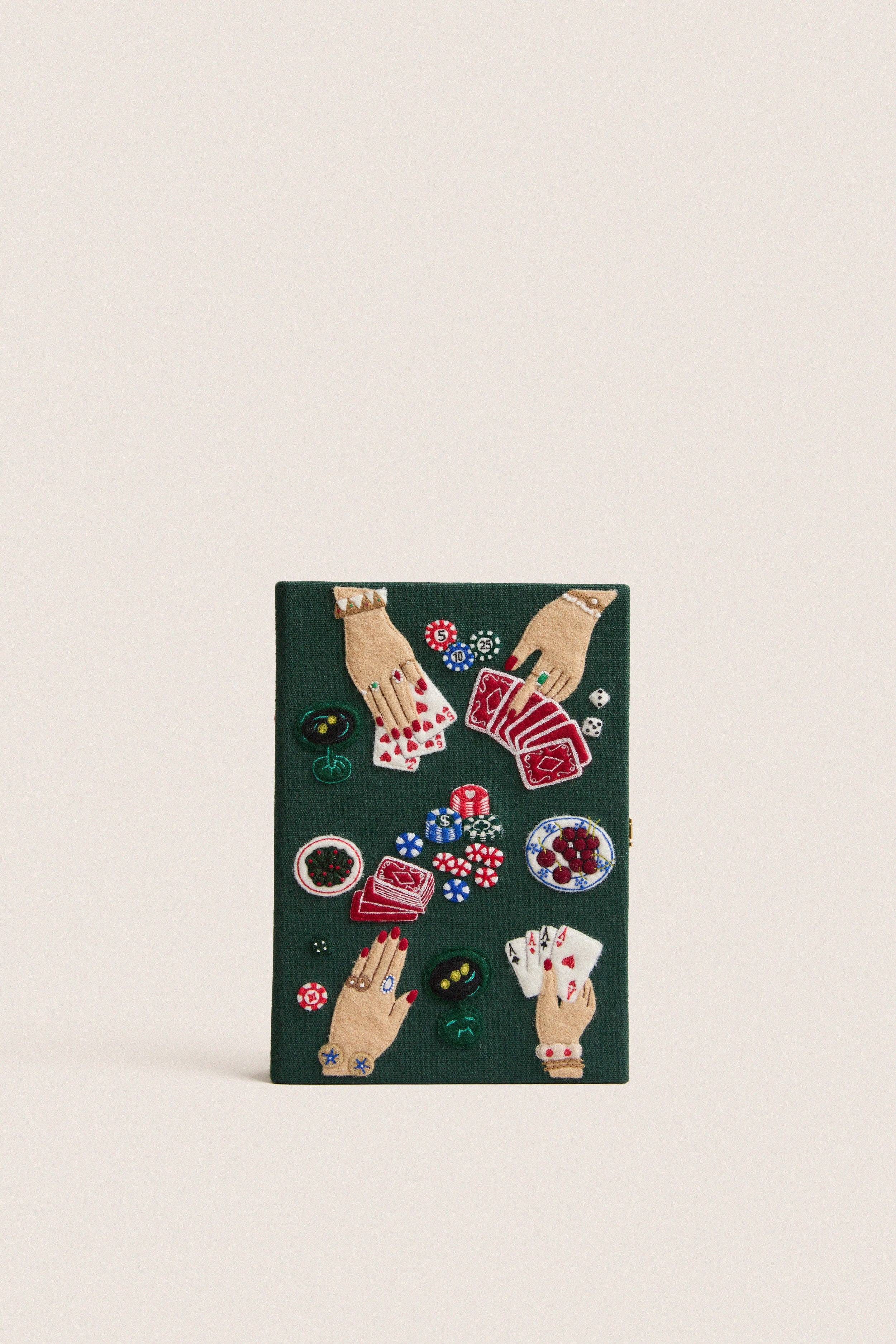 Queen of Cards Book Clutch