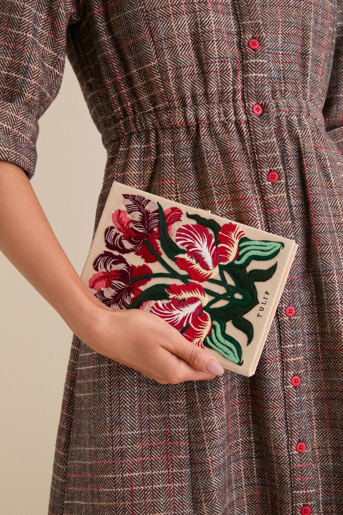 Tulip Book Clutch