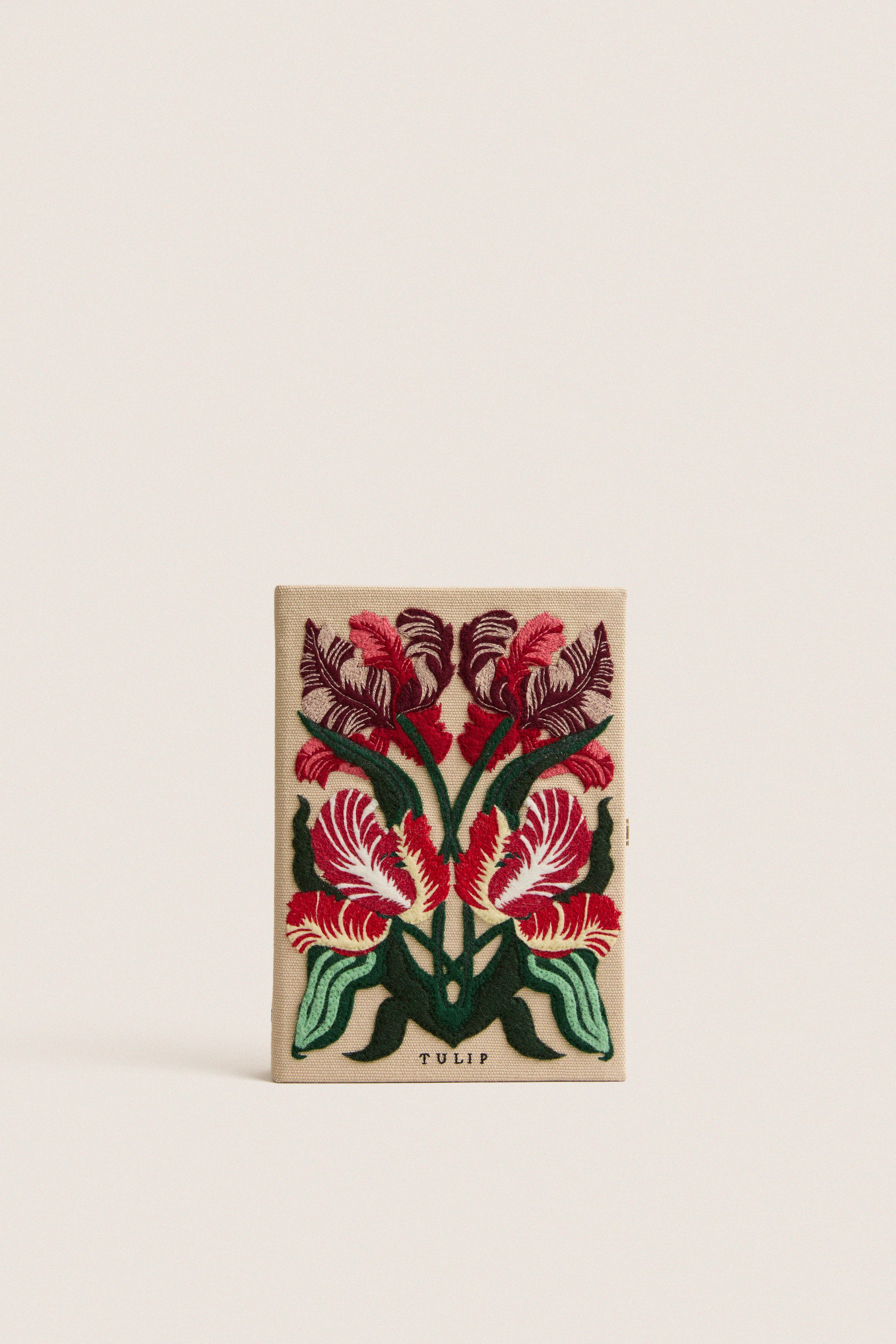 Tulip Book Clutch