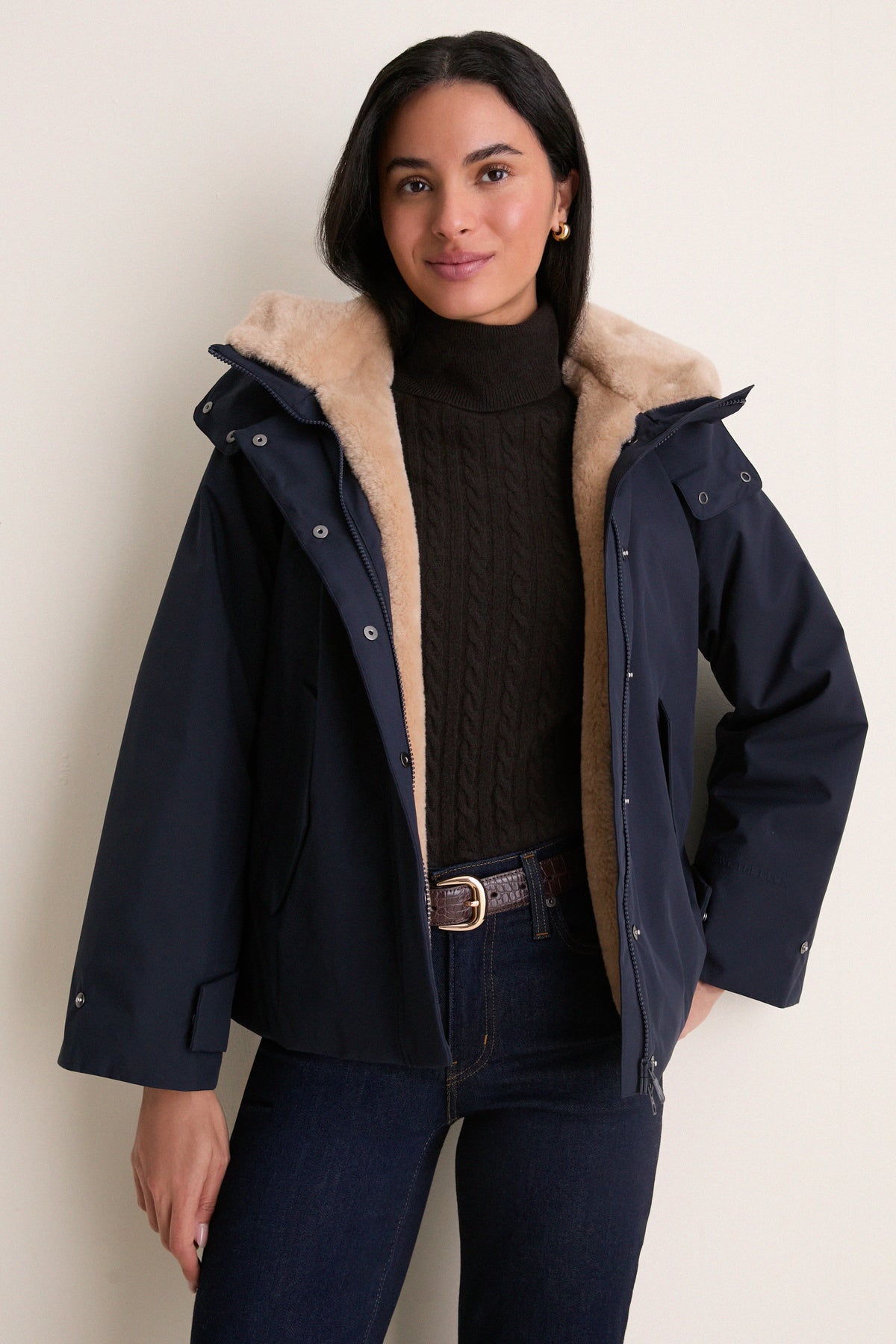 Blue Black Solana Jacket