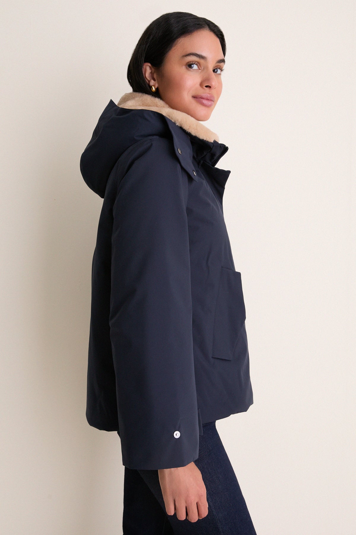 Blue Black Solana Jacket