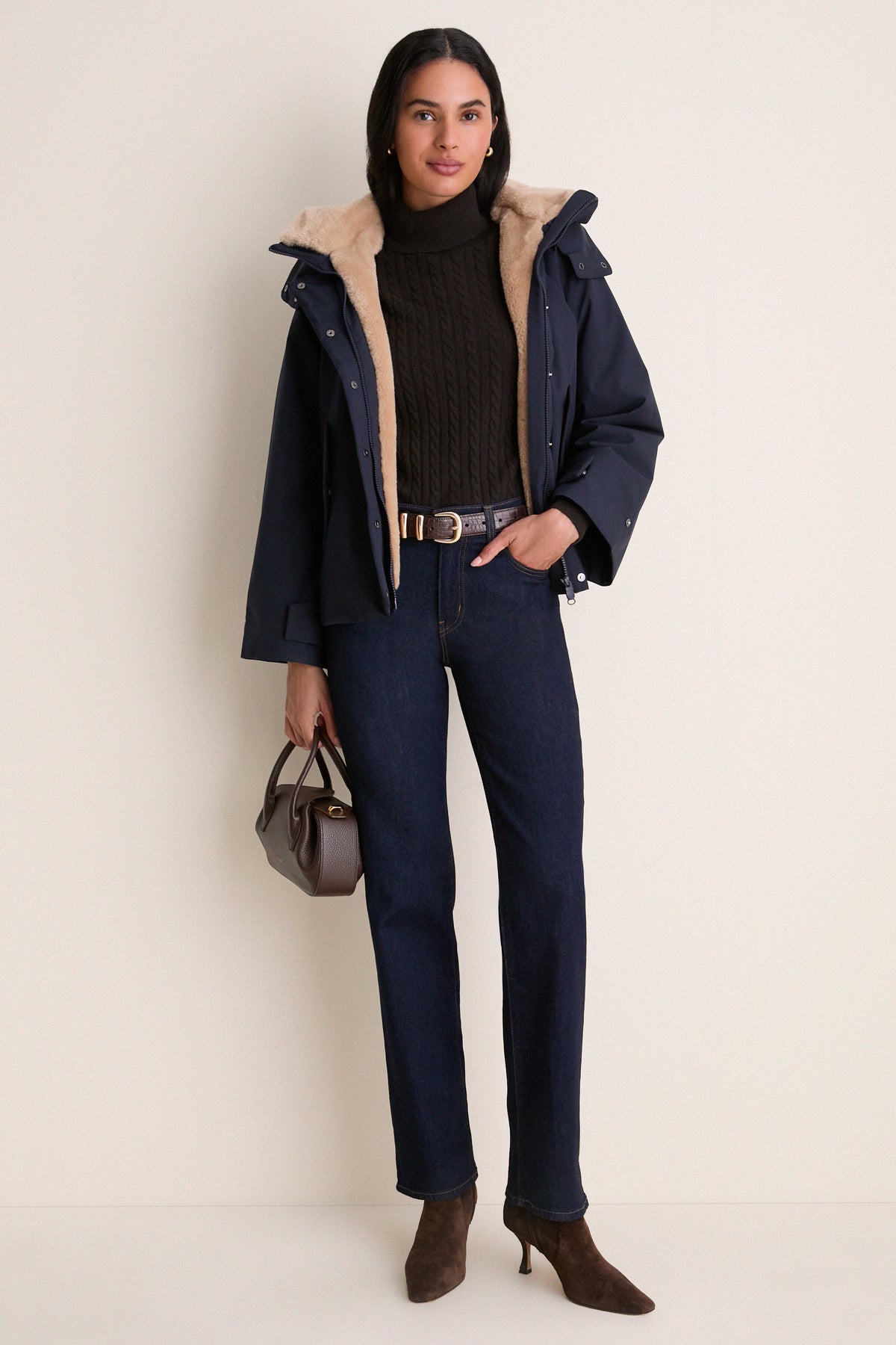 Blue Black Solana Jacket