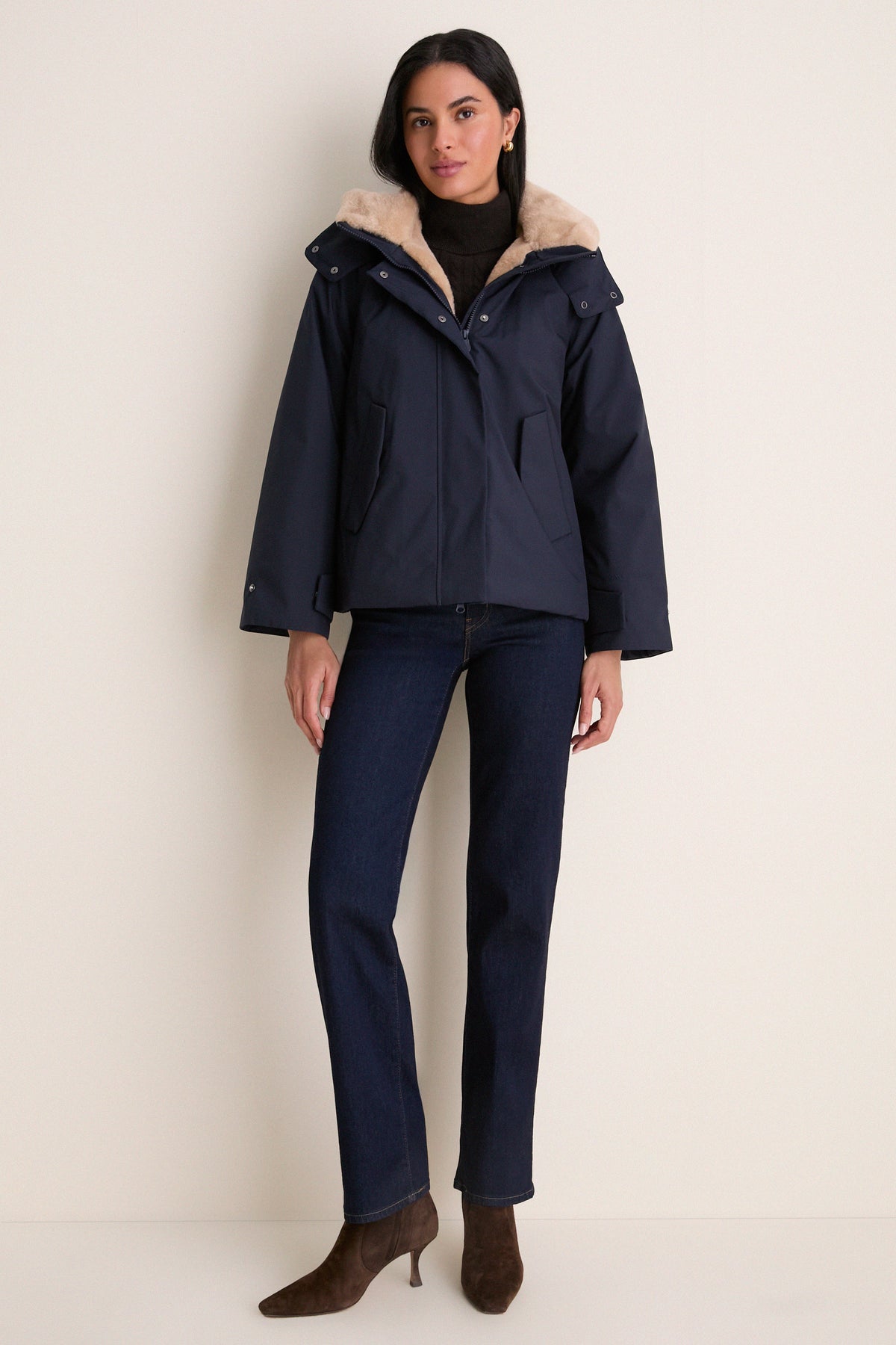 Blue Black Solana Jacket