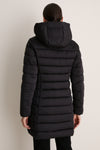 Black Enis Puffer Coat