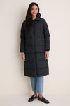 Black Zendaya Puffer Coat