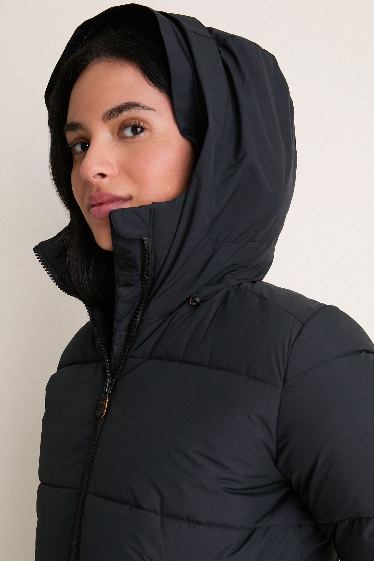 Black Zendaya Puffer Coat