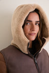 Hazelnut Brown Jacqueline Puffer Jacket