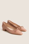 Clay Leather Bree Flats