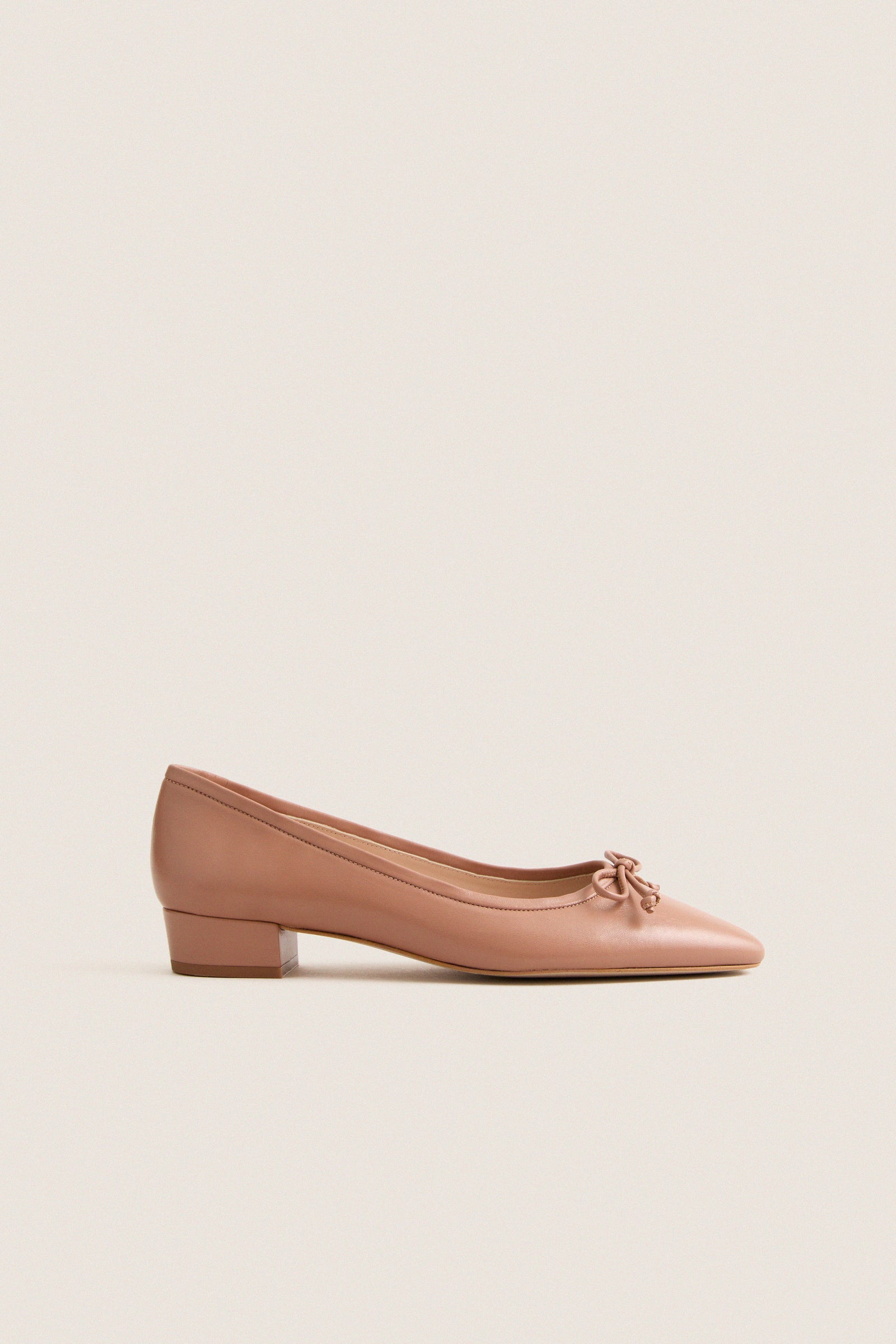 Clay Leather Bree Flats